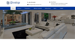 Desktop Screenshot of prestige-interiors.net