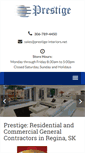 Mobile Screenshot of prestige-interiors.net